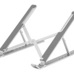 SOPORTE P/LAPTOP O TABLET 15.6" MANHATTAN 462617 CON ELEVACION AJUSTABLE/ECO/DE ALUMINIO