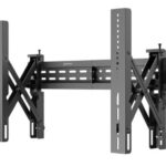 Soporte De Tv Para Videowall De 37 A 70 Con Sistema Pop-Out, Para Pared, 70 Kg, 220 Mm De Extensión, Sistema De Bloqueo Antirrobo, Manhattan 462655
