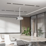 Soporte De Techo Para Proyector Manhattan 462686 Hasta 25Kg/Blanco