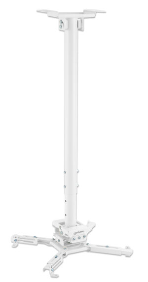 SOPORTE DE TECHO PARA PROYECTOR MANHATTAN 462686 HASTA 25KG/BLANCO