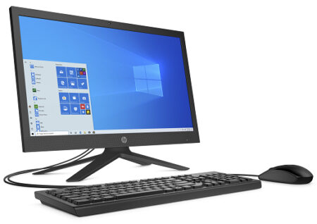 HP 200 G8 Intel® Celeron® 52.6 cm (20.7″) 1920 x 1080 Pixeles 4 GB DDR4-SDRAM 128 GB SSD PC todo en uno Windows 10 Pro Wi-Fi 5 (802.11ac) Negro