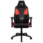 SILLA GAMER AEROCOOL ADMIRAL, MAX. 150KG, RECLINABLE, NEGRO/ROJO, 4710562758238