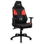 SILLA GAMER AEROCOOL ADMIRAL, MAX. 150KG, RECLINABLE, NEGRO/ROJO, 4710562758238