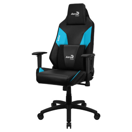 SILLA GAMER AEROCOOL ADMIRAL, MAX. 150KG, RECLINABLE, NEGRO/AZUL, 4710562758245