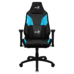 SILLA GAMER AEROCOOL ADMIRAL, MAX. 150KG, RECLINABLE, NEGRO/AZUL, 4710562758245