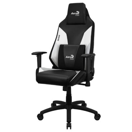 Silla Gamer Aerocool Admiral, Max. 150Kg, Reclinable, Negro/Gris/Blanco, 4710562758252