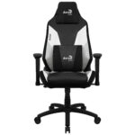 Silla Gamer Aerocool Admiral, Max. 150Kg, Reclinable, Negro/Gris/Blanco, 4710562758252