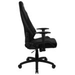 SILLA GAMER AEROCOOL ADMIRAL SMOKY, MAX. 150KG, RECLINABLE, NEGRO, 4710562758269