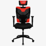 Silla Gamer Aerocool Guardian Champion Negro/Rojo, Reclinable, Hasta 150Kg, Reposabrazos 2D, 4710562758313
