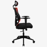 Silla Gamer Aerocool Guardian Champion Negro/Rojo, Reclinable, Hasta 150Kg, Reposabrazos 2D, 4710562758313