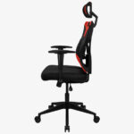 Silla Gamer Aerocool Guardian Champion Negro/Rojo, Reclinable, Hasta 150Kg, Reposabrazos 2D, 4710562758313
