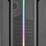 Gabinete Aerocool Splinter Duo V1 C/Ventana Rgb, Media Torre, ATX, Sin Fuente, Negro, 4711099470327