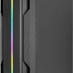 Gabinete Aerocool Splinter Duo V1 C/Ventana Rgb, Media Torre, ATX, Sin Fuente, Negro, 4711099470327