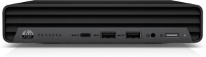 HP ProDesk 400 G6 Mini PC Intel® Core™ i7 i7-10700T 8 GB DDR4-SDRAM 1 TB Unidad de disco duro Windows 10 Pro Negro