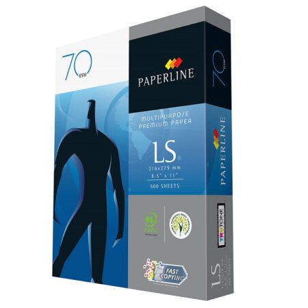 Papel Bond Paperline 48991389136438 Caja Con 10 Paquetes Con 500 Hojas Tamaño Carta 21.6 Cm X 27.9 Cm 95 Blancura 70 Gramos Alta Blancura –