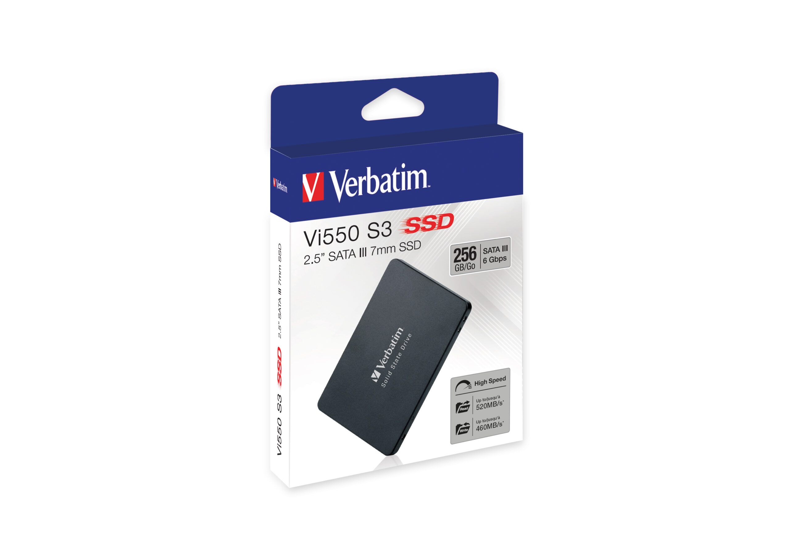U. ESTADO SOLIDO 256GB VERBATIM VI550/SATA III/2.5", 49351