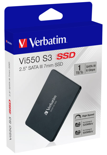 U. Estado Solido SSD 2.5″ 1Tb Verbatim Vi550 49353/SATA Iii