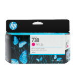 Cartucho De Tinta HP 498N6A HP Designjet 738 130Ml Color Magenta
