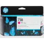 Cartucho De Tinta HP 498N6A HP Designjet 738 130Ml Color Magenta