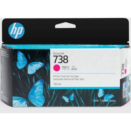 Cartucho De Tinta HP 498N6A HP Designjet 738 130Ml Color Magenta