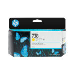 Cartucho De Tinta HP 498N7A Designjet 738 130Ml Color Amarillo
