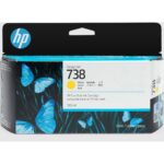 Cartucho De Tinta HP 498N7A Designjet 738 130Ml Color Amarillo