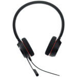 Diadema Audifono C/Microfono, Alambrico, Jabra Evolve 20 Duo, Configuracion Plug And Play, 4999-829-209