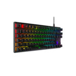 TECLADO GAMER MECANICO HP HYPERX 4P5P1AA#ABA, ALLOY ORIGINS CORE, RGB, AQUA SWITCH, USB, ALAMBRICO, NEGRO, INGLES