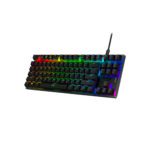 TECLADO GAMER MECANICO HP HYPERX 4P5P1AA#ABA, ALLOY ORIGINS CORE, RGB, AQUA SWITCH, USB, ALAMBRICO, NEGRO, INGLES