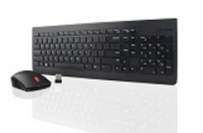 Lenovo 4X30M39482 teclado Ratón incluido RF inalámbrico QWERTY Español Negro