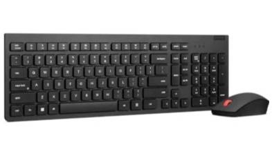 Kit De Teclado Y Mouse Inalámbricos Lenovo Essentials Gen2 – 4X31N50731, Receptor USB, Color Negro, Español