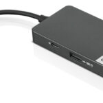 DOCKING STATION LENOVO USB-C USB 3.0, HDMI, COLOR NEGRO, 4X90V55523