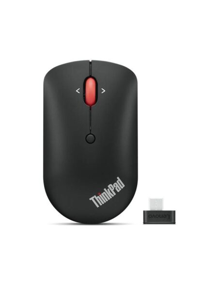 Mouse Inalambrico Compacto Lenovo USB-C Sin Bateria