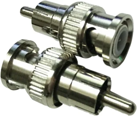 Adaptador Bnc Macho-Bnc Macho, Rg59 Para Unir 2 Cables, Metalico, Cople Bnc Bnc M-M