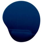 Mouse Pad - C/ Almohadilla Tipo Gel, Azul Marino, Antiderrapante, Monótono, 24.521.50.2 Cms, Brobotix 500074A