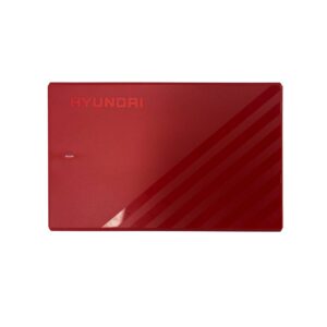 D. DURO EXTERNO 500GB HYUNDAI 500HYNRED USB 2.5 ROJO