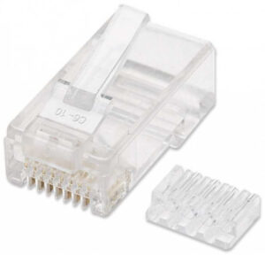 Conector Rj45 Categoria 6, Intellinet 503006 P/cable Utp
