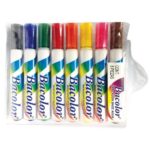 Marcador Base Agua Baco Bacolor 50311. Surtido Con 8 Piezas Colores Variados. Marcador De Tinta A Base Agua. No Tóxico. -