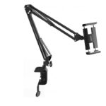 Soporte Para Tableta Con Brazo Tipo Perezoso Ugreen 50394 Brazo Ajustable Y Cabezal De 360°/3 Perillas De Ajuste/Soporta Dispositivos De 4'' A 12.9'' De Hasta 1.5 Kg/Abs + Metal De Alta Calidad