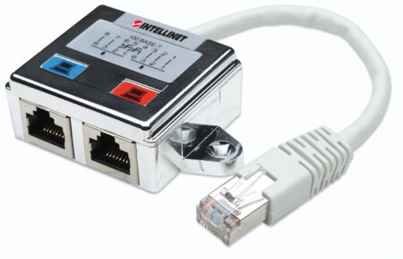 504195 Distribuidor Modular 1X2 RJ45