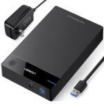 Gabinete Para Disco Duro Ugreen 50423 3.5",SATA Iii,USB A 3.0,,Negro