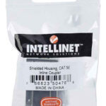 Cople RJ45-RJ45 Cat5E Modular Utp Ftp Red Metalico