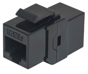 COPLE RJ45 A RJ45 CAT5E UTP KEYSTONE INTELLINET 504775 NEGRO