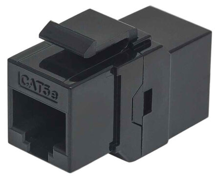 Cople RJ45 A RJ45 Cat5E Utp Keystone Intellinet 504775 Negro