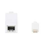 Adaptador De USB Tipo-C A Red Gigabit Manhattan 507585 Color Blanco