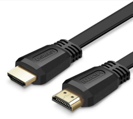 Cable HDMI Ugreen 50821/ 2.0 Plano De 5 M/4K@60Hz/HDR/3D/Hec/Arc/48 Bits/Audio De 32 Canales/Hdcp/Audio Dolby True HD 7.1/18Gbps