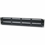 PATCH PANEL DE 48 PUERTOS RJ45 CAT.5E INTELLINET 513579 2U