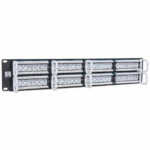 Panel De Parcheo Cat5E Utp 48 Ptos RJ45 Montaje Rack 19In 2U