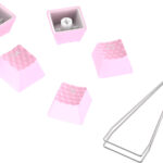 Set De 19 Teclas HP Hyperx Rubber Color Rosa, 519U0Aaaba