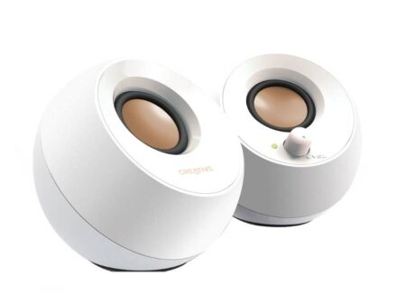 Altavoces Creative Pebble 4.4W Alimentados Por USB Para Pc Y Laptops Blancos – Mf1680 Wh –